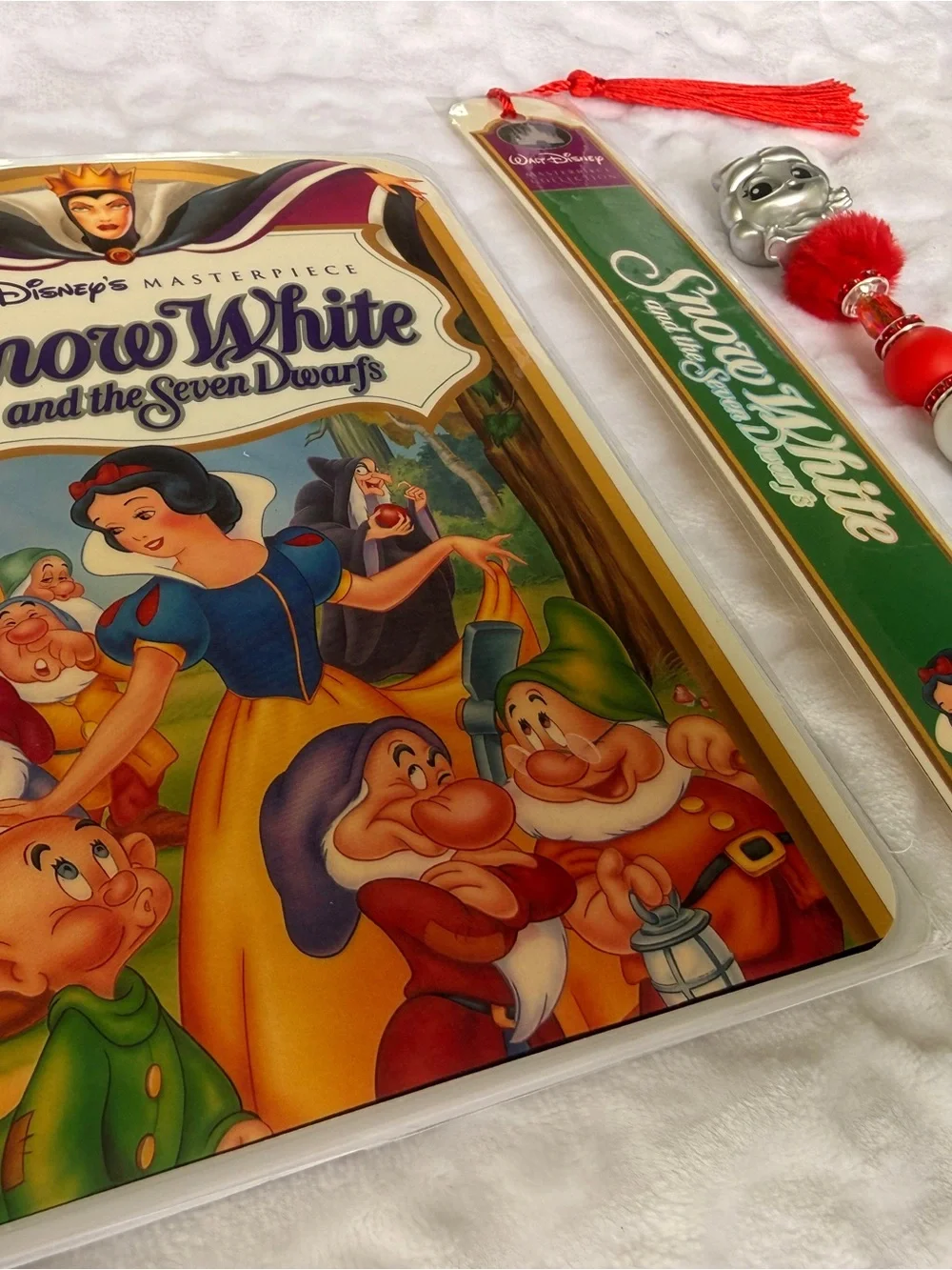 Up-cycled Snow White VHS notebook bundle